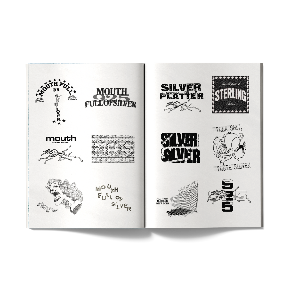 Mouth Full of Silver Zine— Issue 01